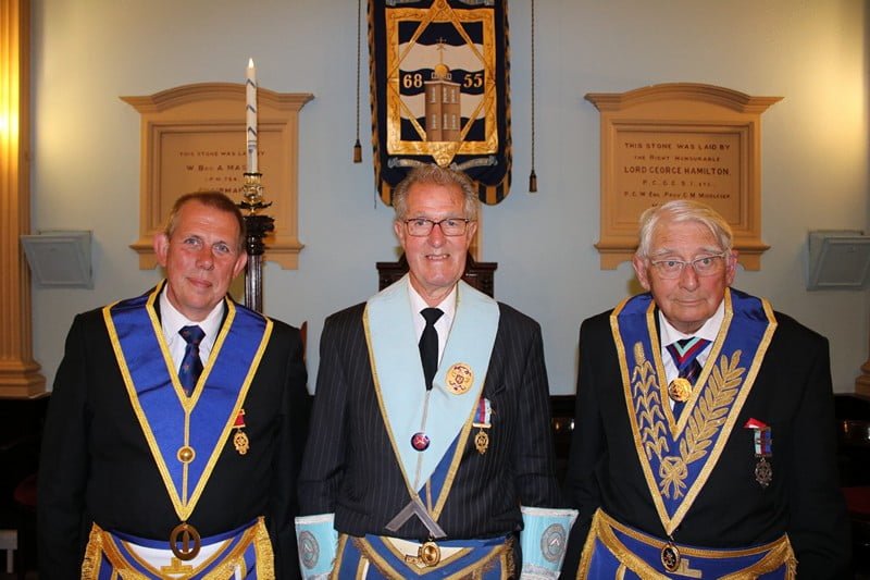 The Provincial Rep, Martyn Summers, Alan Prior and Ken Cox