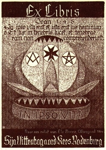 A Collection of Masonic Bookplates or Ex-Libris by Brother Jens Rusch