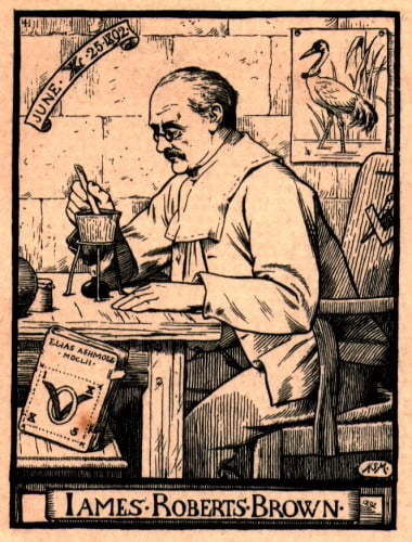 A Collection of Masonic Bookplates or Ex-Libris by Brother Jens Rusch