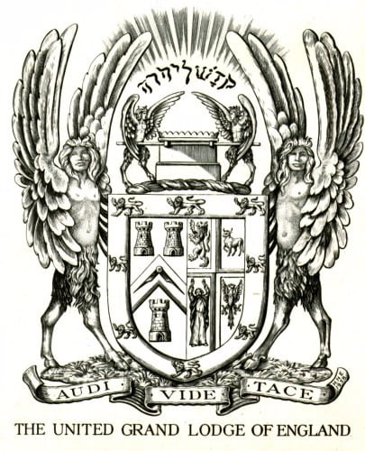 A Collection of Masonic Bookplates or Ex-Libris by Brother Jens Rusch