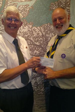John Bruffell (left) and Stephen Gough. John Bruffell (left) and Stephen Gough.