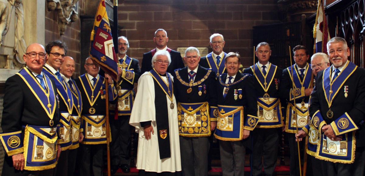 A celebration of 300 years of Freemasonry in Widnes
