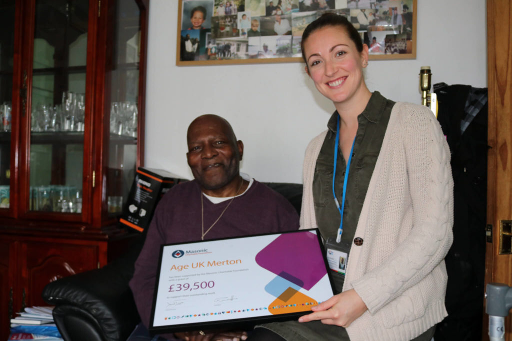 Surrey Freemasons help Stroke survivors in Merton with £40,000 grant