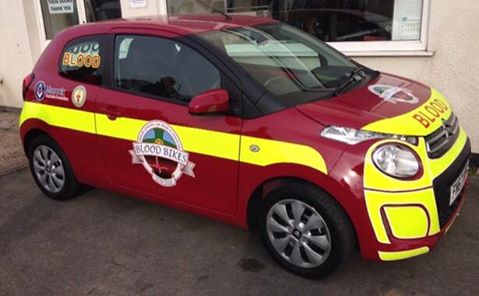 Derbyshire Blood Bikes new Citroen C1 Thanks to Derbyshire Freemasons Derbyshire Blood Bikes new Citroen C1 Thanks to Derbyshire Freemasons