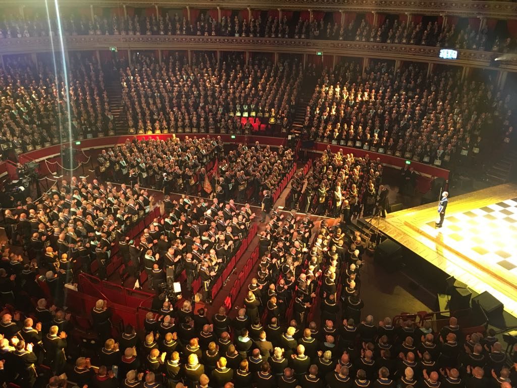 Freemasons at the Royal Albert Hall 2017