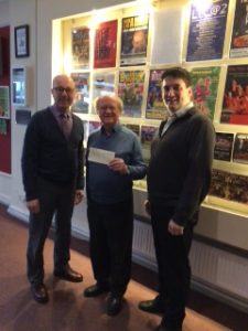 Freemasons Donate £500 to the Congress Theatre in Cwmbran IMG_1040