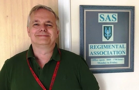 Middlesex Armed Forces Lodge donates £500 to SAS Association Middlesex Armed Forces Lodge donates £500 to SAS Association