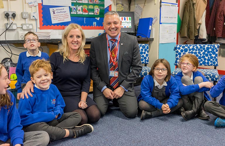South Wales Freemasons grant for Llanishen Fach Primary School.