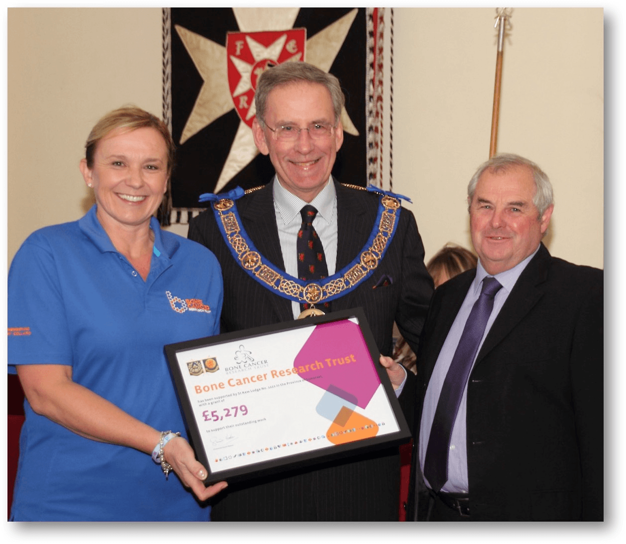 Somerset Freemasons award £168,000 to local charities celebrating its 250th year!