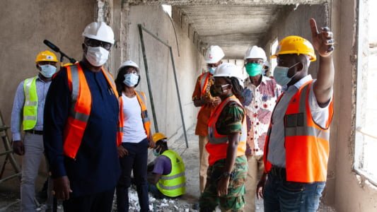 Grand Lodge of Ghana donates ¢100K to support Covid-19 isolation and treatment facility