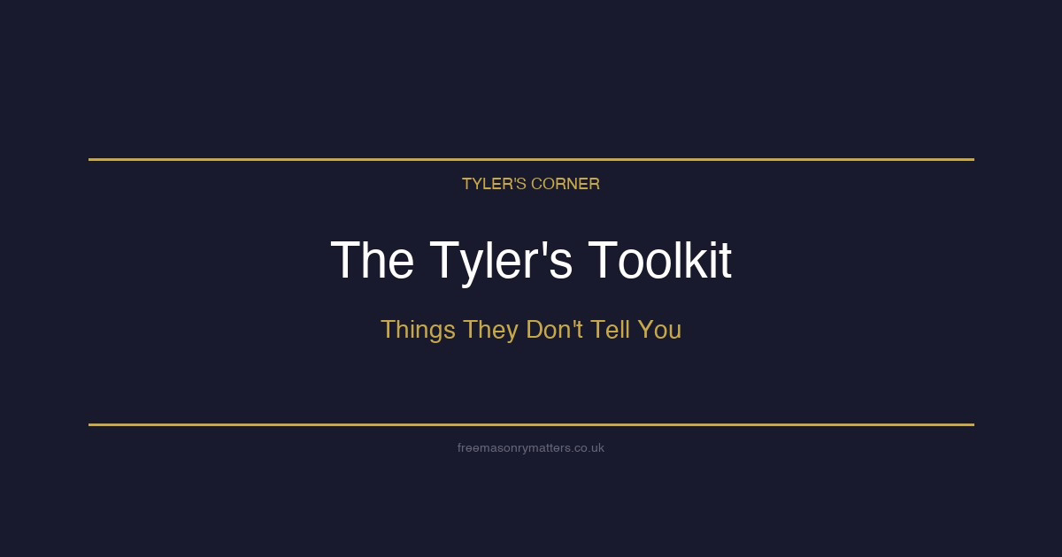 Tyler Freemasonry guide