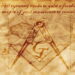 Square and compasses Parchment