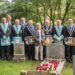 Picture Members of Whitwell Lodge No. 1390, Huddleston Lodge No. 6041 and Bro Mayson’s family at the memorial service