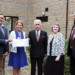 Pendle Freemasons donate £1,000 to the East Lancashire Hospitals’ Integrated Stroke Therapy Service