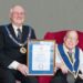 Chorley Ken Cairns achieves 50 years in Freemasonry Pic 1 c8e80d0a0c12b6f27ec83bf5cc9a52945aca25b5