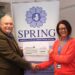Freemasons donate £2,950 to SPRING charity which supports parents and relatives through baby loss